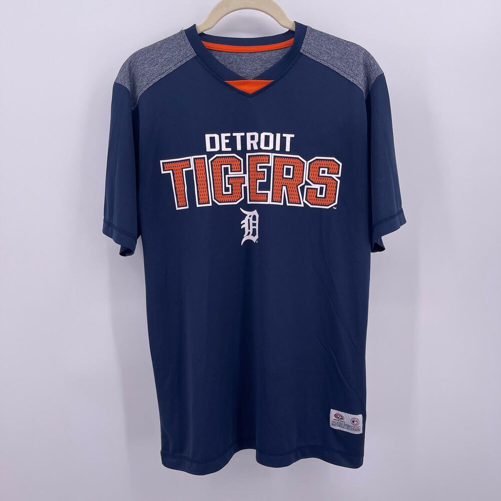 True Fan Sz S Detroit Tigers Short Sleeve T Shirt MLB Baseball Style #24643